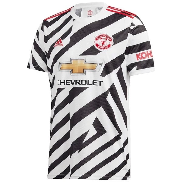 Tailandia Camiseta Manchester United 3ª 2020-2021 Blanco